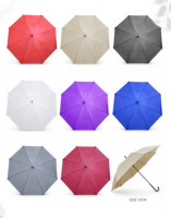 UUM2958 24" Manual Open Umbrella