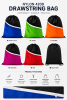 BGSL1241 Nylon 420D Drawstring Bag 34cm(L) x 40cm(H)  - BGSL1241 Nylon 420D Drawstring Bag 34cm(L) x 40cm(H) 
