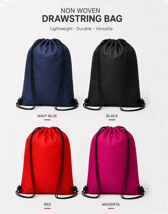 BNW1746 90g Non Woven Drawstring 35(L) x 44cm(H)  