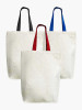 CBO17553912oz Canvas Bag Knitted Colour Handle 40cm(H) x 35cm(L) x 10cm(B)   - CBO17553912oz Canvas Bag Knitted Colour Handle 40cm(H) x 35cm(L) x 10cm(B)  