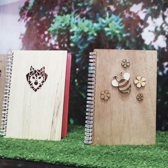 Wooden Notebook