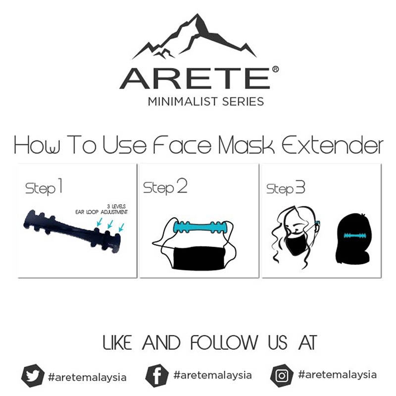 How to Wear Face Mask Extender - Minimalist