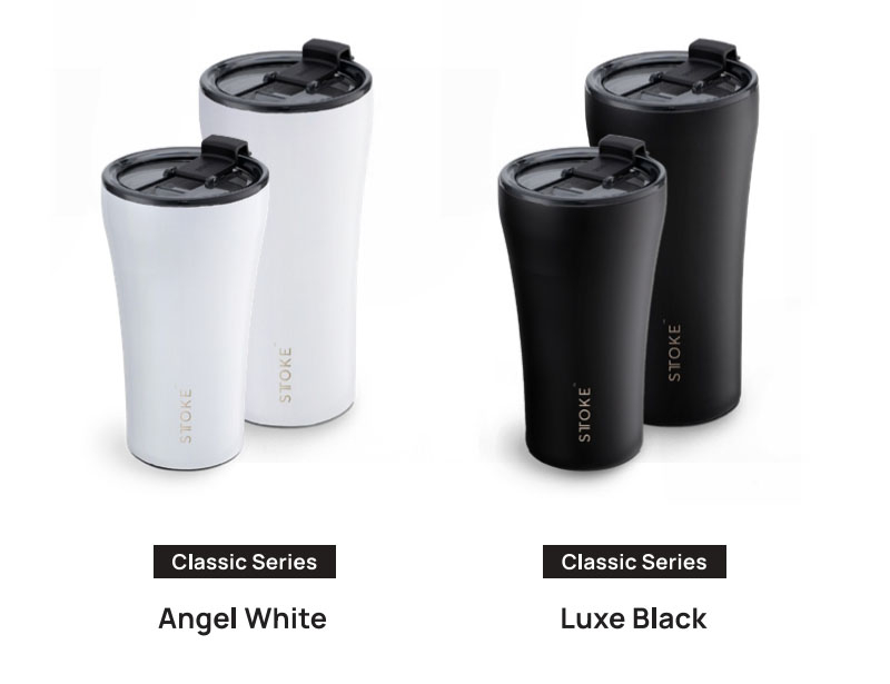 Sttoke Angel White and Luxe Black