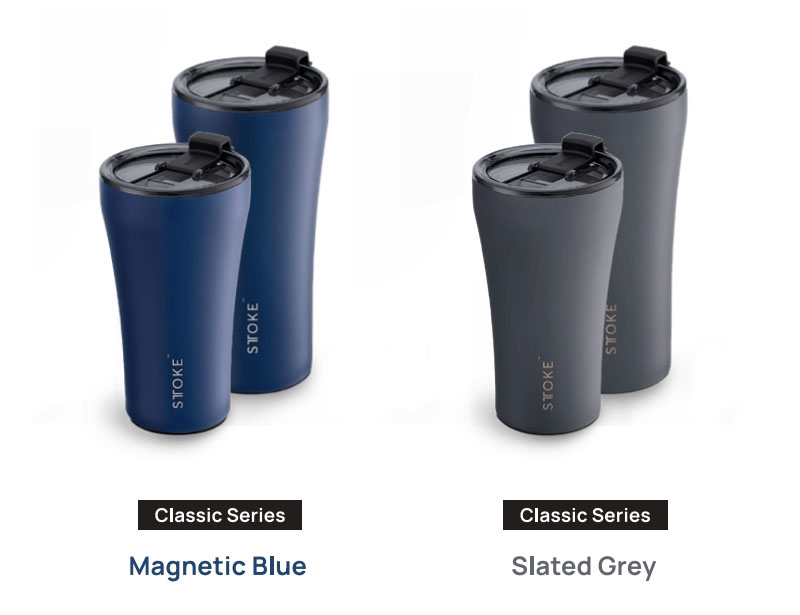 Sttoke Magnetic Blue and Slated Grey