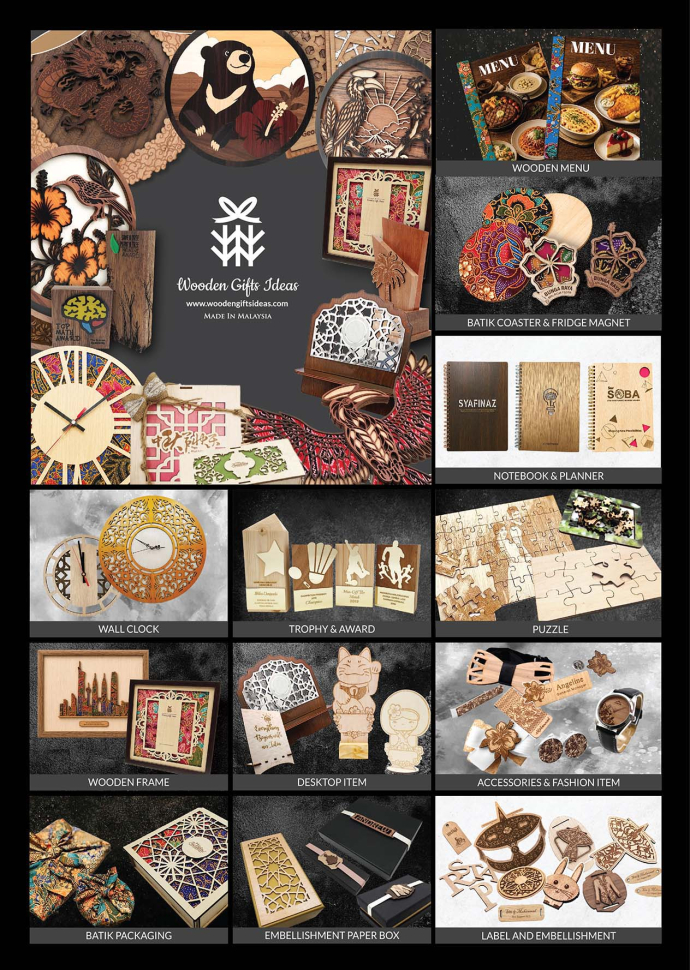Wooden Gifts Ideas Flyer Wooden Gifts Ideas Flyer