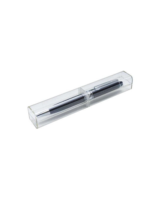 PCSW001 Transparent Plastic Pen Box 15.5cm x 2cm x 2cm 