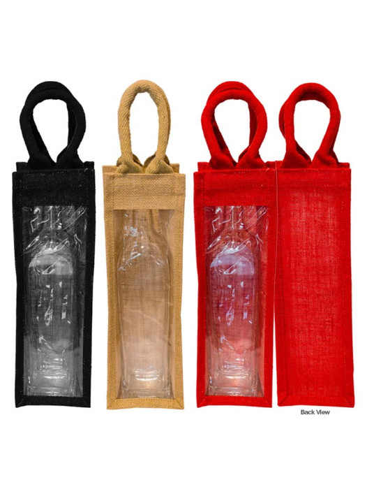 BJJB2554 Laminated Jute Bag 10cm(L) x 10cm(W) x 35cm(H) 