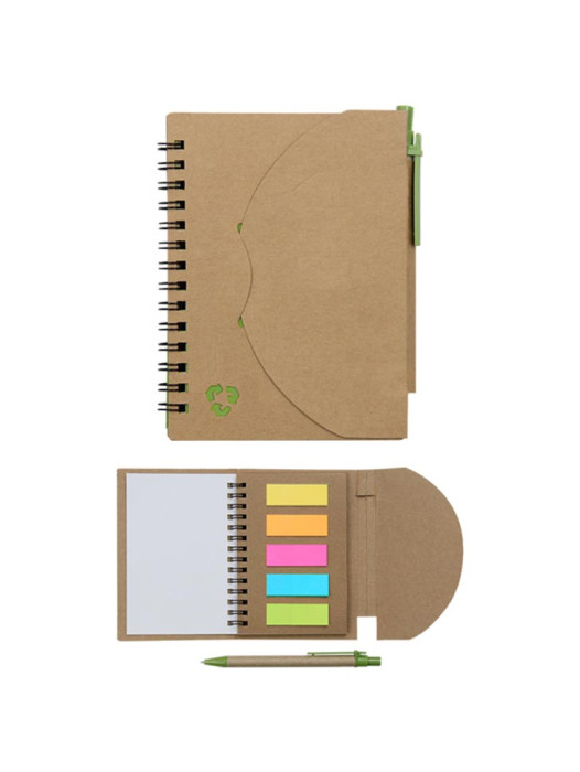 NBE177416 Eco Notepad with Pen 