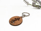 Wooden Keychain Personalized With Chinese Character - Wooden Keychain Personalized With Chinese Character