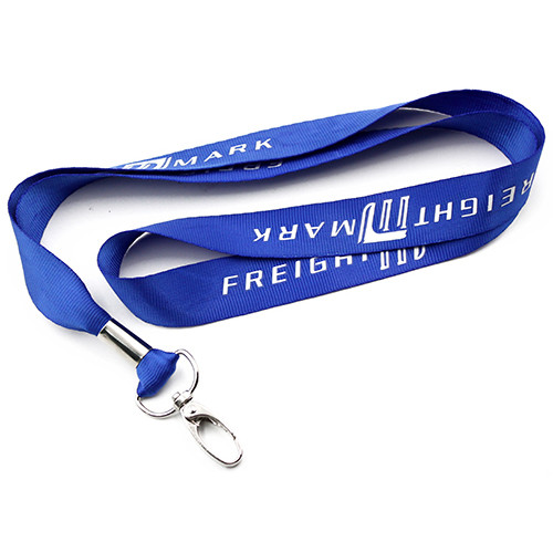 20mm Nylon Lanyard With Oval Hook and Clamp Style 