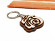  Wooden Key Ring Prosperity -  Wooden Key Ring Prosperity
