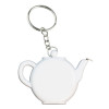 KCJIT0288 Teapot Tape Measure Keychain - KCJIT0288 Teapot Tape Measure Keychain