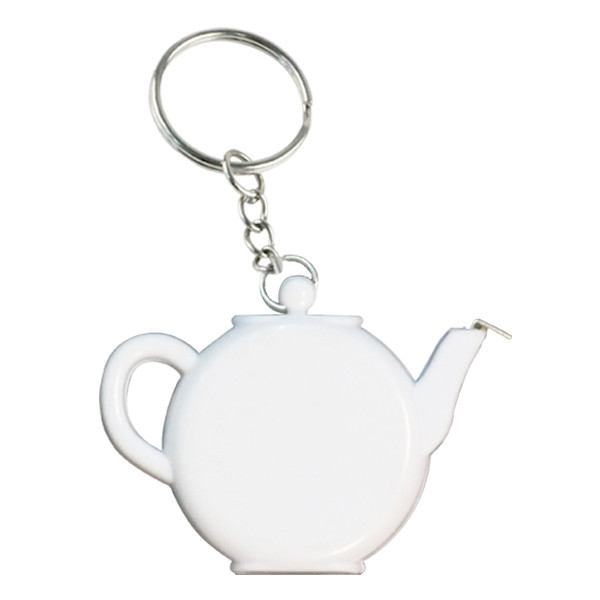 KCJIT0288 Teapot Tape Measure Keychain 