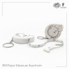 KC101BM Bmi Tape Measure Keychain - KC101BM Bmi Tape Measure Keychain