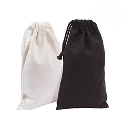 BGPTG6594 8oz Drawstring Canvas Pouch-L 33cm(L) x 15cm(W) 