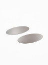 MP00006 Stainless Steel Oval Metal Plate 2.9cm x 6.4cm MP00006 Stainless Steel Oval Metal Plate 2.9cm x 6.4cm