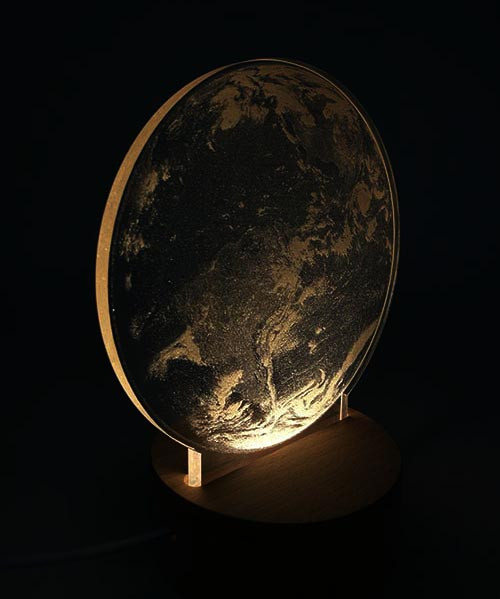 EG17001 Raster Earth LED Plaque 