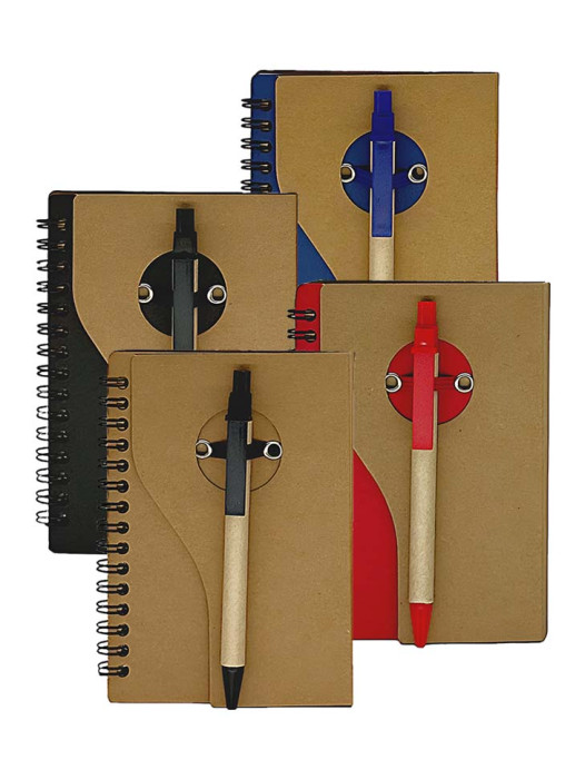 NBEC2453 Eco Notepad with Pen 