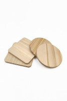 COW8000 Wood Coaster 10cm