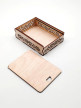 Wooden Slot In Box With Motifs Wooden Slot In Box With Motifs - Wooden Slot In Box With Motifs