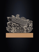 TPA923008-04(EG17013-LW-PC17013) Arowana LED Plaque