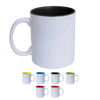 HHCR0332 Colour Ceramic Mug With Sublimation Print