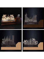 EG17017-DW / EG17017-LW Pen Holder Desktop LED Plaque Custom Design and Shape