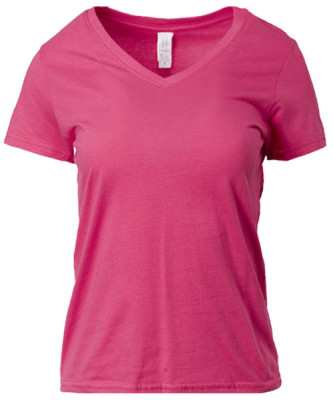 Gildan Ladies V-Neck T-Shirt 63V00L