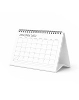 CLD900072L Desk Calendar Landscape Soft Stand  Custom