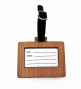 Wooden Luggage Tag - Wooden Luggage Tag