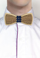 D' Wheels Wooden  Bow Tie  - D' Wheels Wooden  Bow Tie 