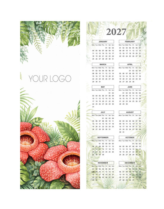 Calendar Bookmark Custom 