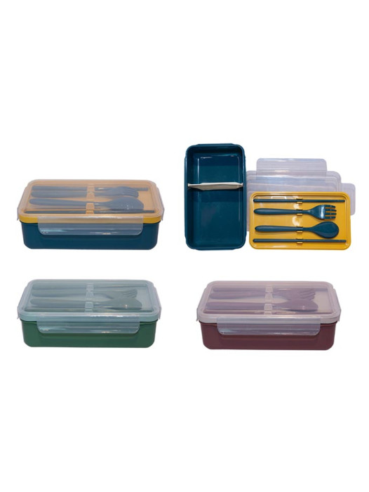 FCCE5382 PP Food Container with Cutlery 