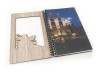KLCC Petronas Twin Tower A5 Wooden Notebook  - KLCC Petronas Twin Tower A5 Wooden Notebook 