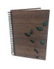 Walnut A5 Wooden Notebook  - Walnut A5 Wooden Notebook 