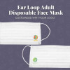 Custom 3 ply Adult Ear Loop Face Mask Disposable Adult - Custom 3 ply Adult Ear Loop Face Mask Disposable Adult