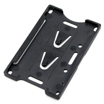 Plastic ID Card Holder for Lanyard (Solid Colour)