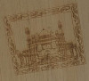 Etched Picture A5 Wooden Notebook - Etched Picture A5 Wooden Notebook