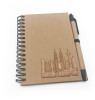 NB00104WD / NB02 KLCC Eco Notebook With Sticky Note - NB00104WD / NB02 KLCC Eco Notebook With Sticky Note