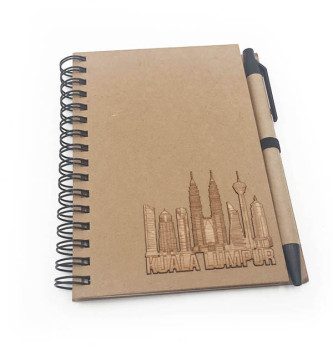 NB00104WD / NB02 KLCC Eco Notebook With Sticky Note