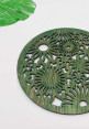 Stained Colored Wood Coaster ​ - Stained Colored Wood Coaster ​