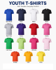 Gildan Youth Colour T-Shirt 76000B - Gildan Youth Colour T-Shirt 76000B
