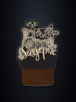 TPA923005-01(EG17010-DW-PC17010) Singapore Landmarks LED Plaque
