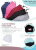 Black Cotton Face Mask 2 Ply With PM2.5 Filter (5 layer) - Black Cotton Face Mask 2 Ply With PM2.5 Filter (5 layer)
