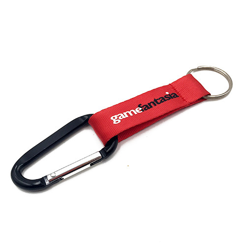 Silk Screen Keychain Carabiner Straps 