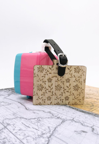 Wooden Luggage Tag Wooden Luggage Tag