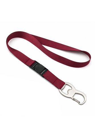 Metal Bottle Opener Sublimation Printed Lanyard