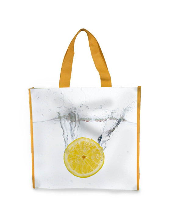 Custom Full Colour Laminated Tote Bag  