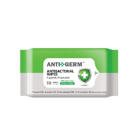 Antibacterial Wipes Tissue With Alcohol 