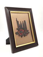 Bunga Raya with Batik Frame